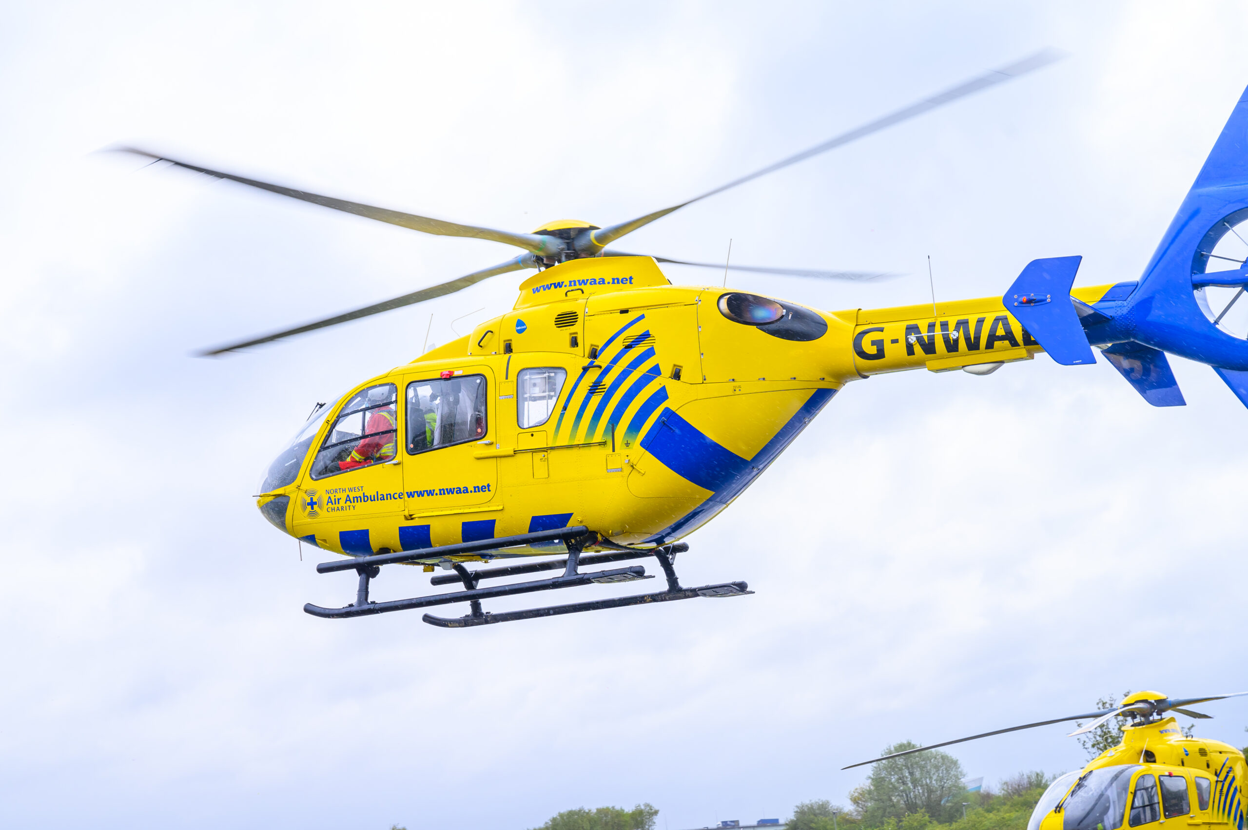 North West Air Ambulance - Barton Heliport